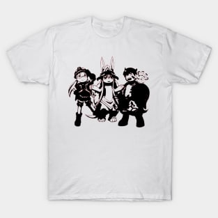 Made in Abyss Nanachi Riko and Reg T-Shirt